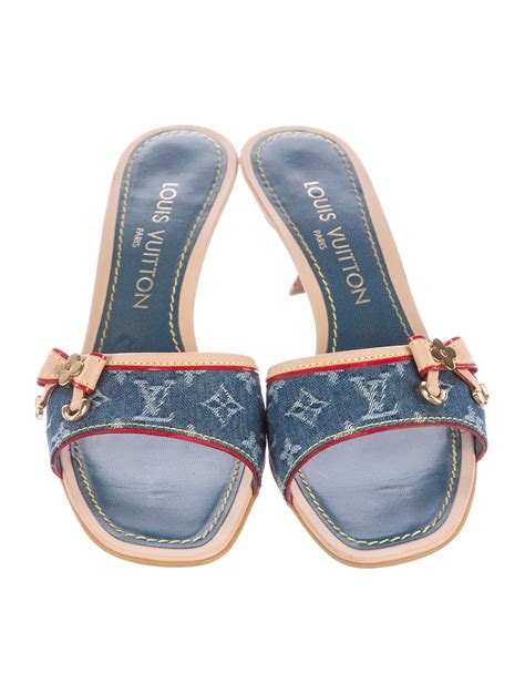 louis vuitton denim slides|Denim Collection for Women .